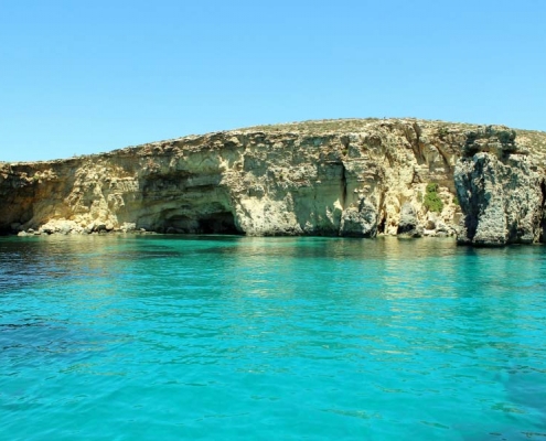 clear waters of comino